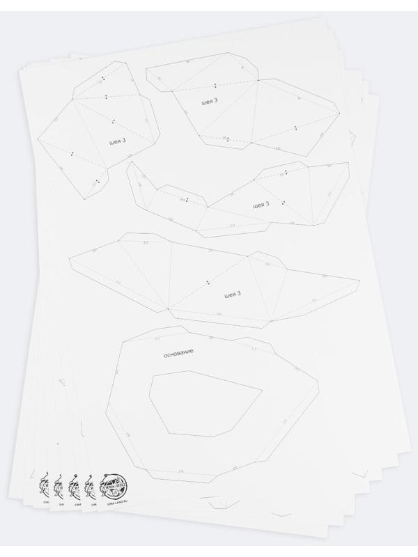 Набор для создания полигональной фигуры «Давид», 32.5 х 44 см