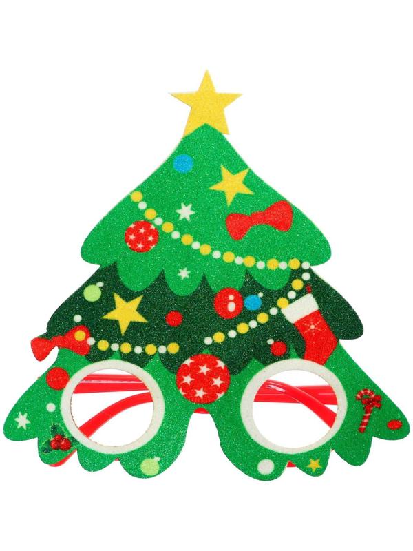 Карнавальные очки «Ёлочка»