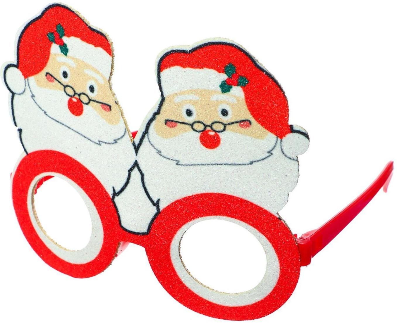 Карнавальные очки «Дед Мороз»