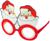 Карнавальные очки «Дед Мороз»