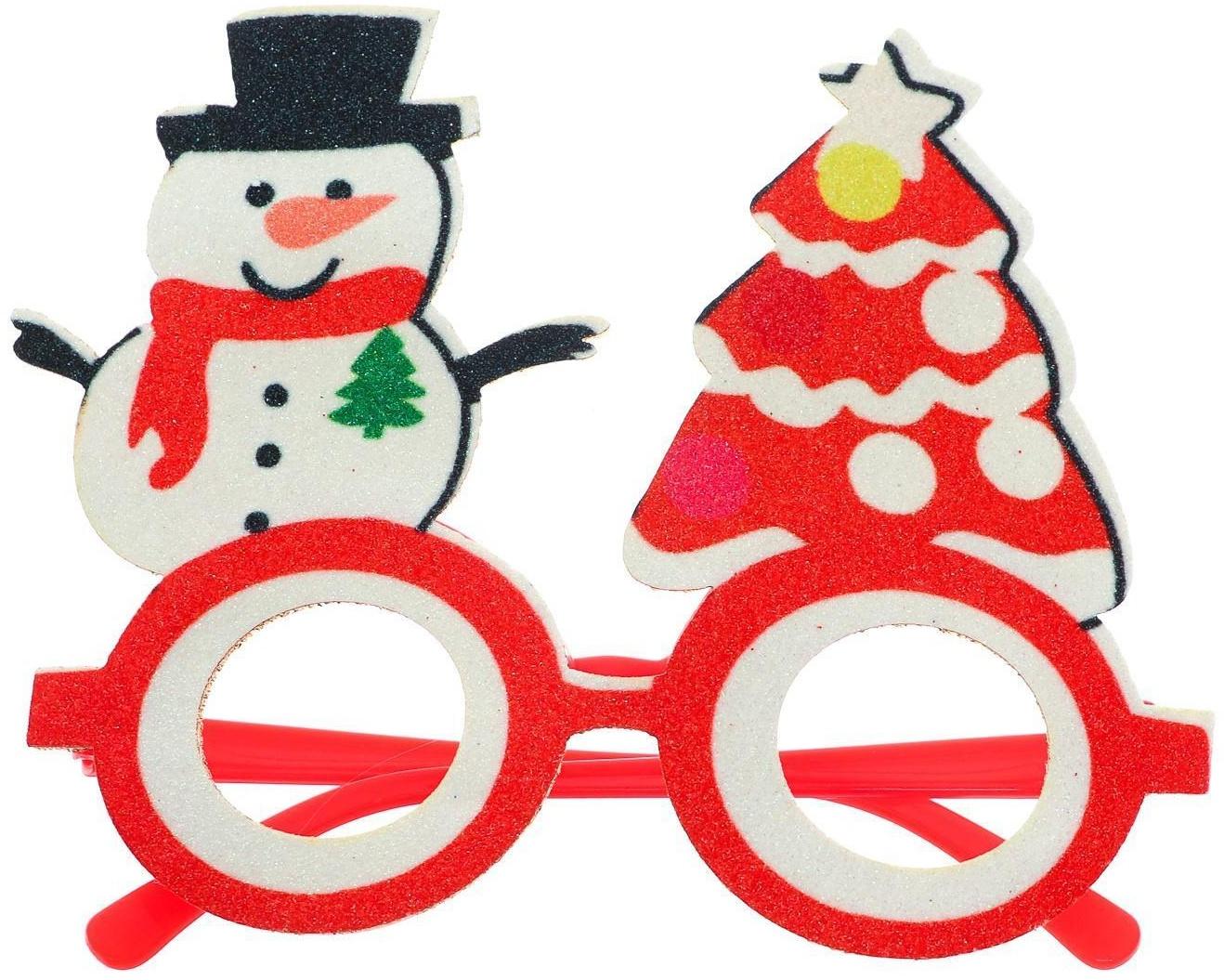 Карнавальные очки «Новый год»