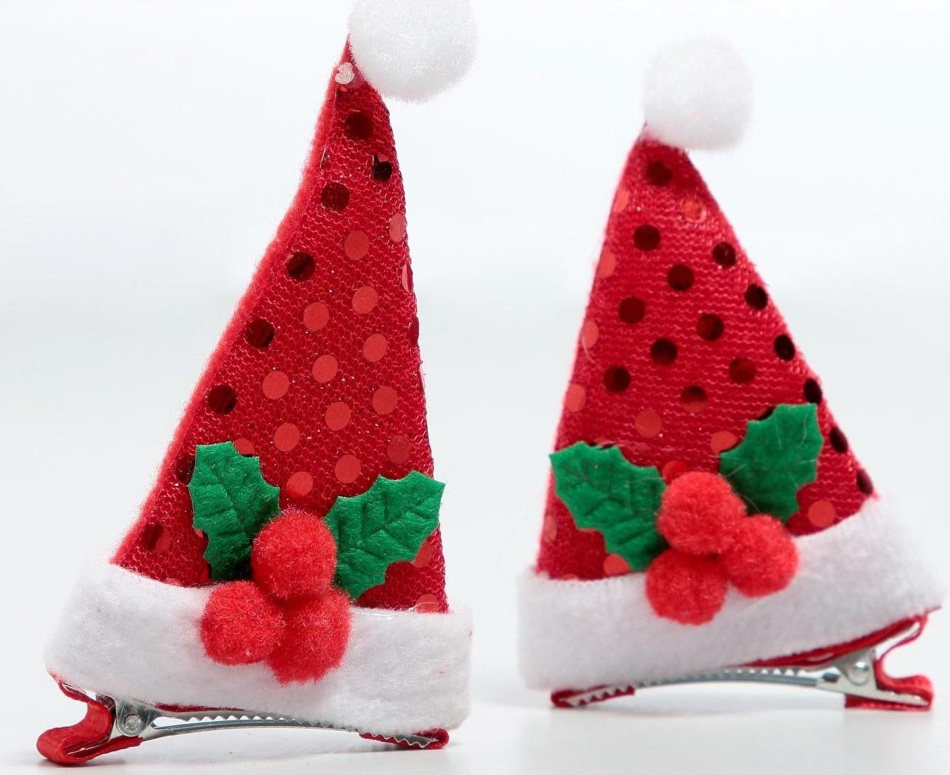 Карнавальный зажим «Колпак», набор 2 шт.