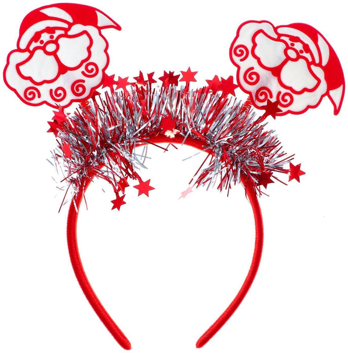 Карнавальный ободок «Новый год», виды МИКС