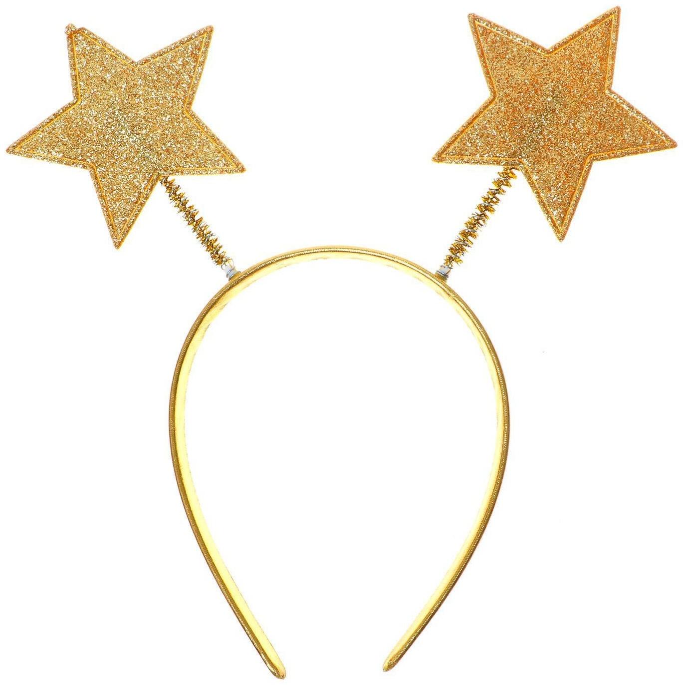 Карнавальный ободок «Звёзды», цвета МИКС