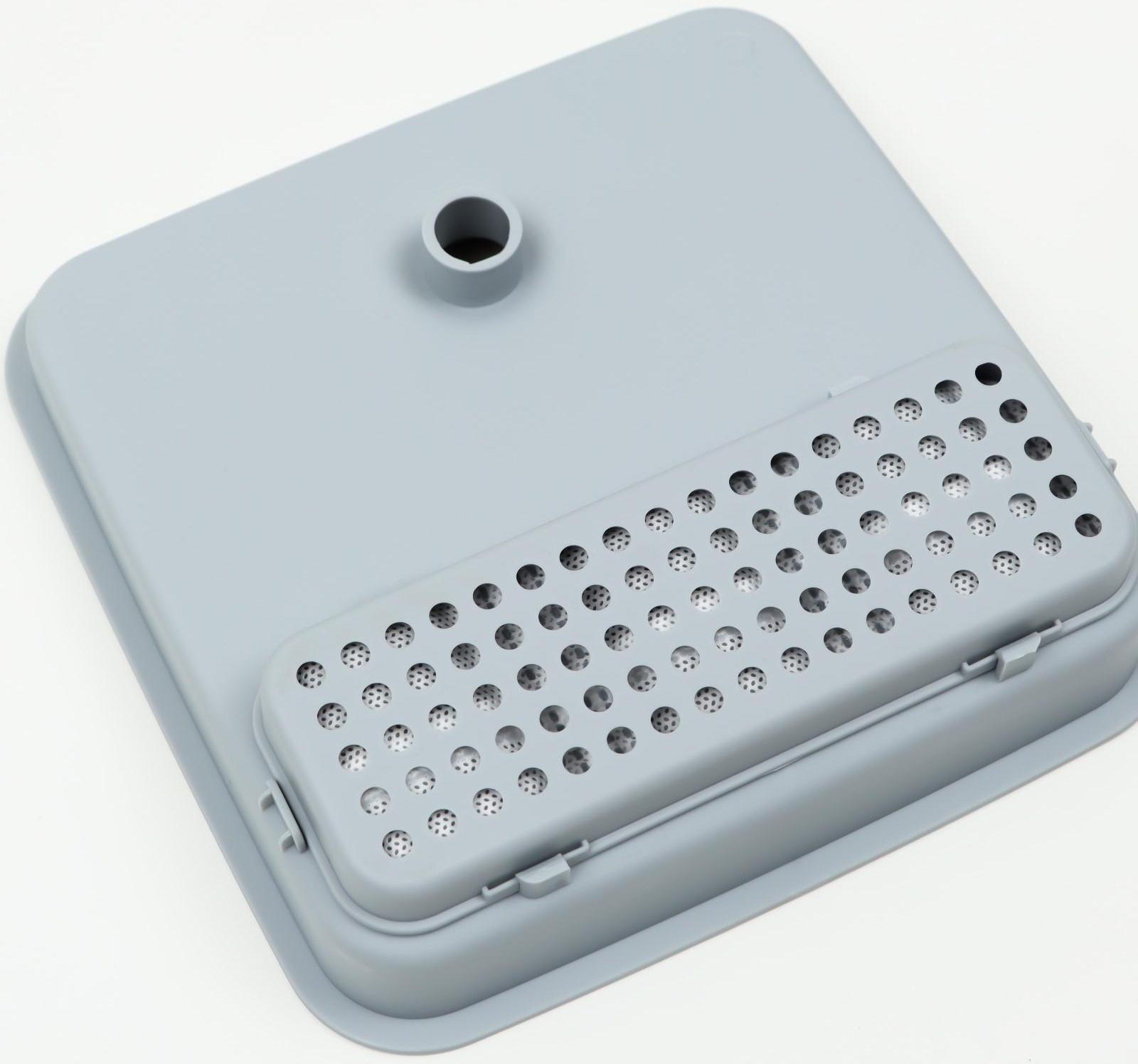 Фонтанчик для животных Carno, 2 л, от USB, бело-серый