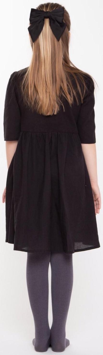 Колготки детские, цвет серый, рост 122-128 см