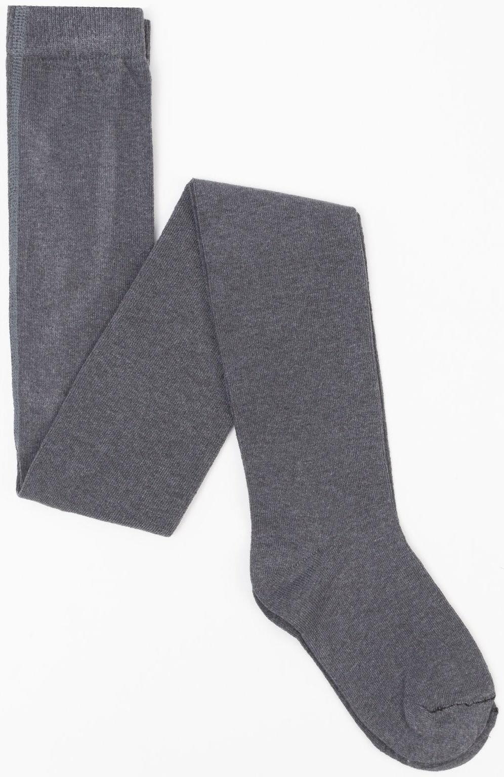 Колготки детские, цвет серый, рост 122-128 см