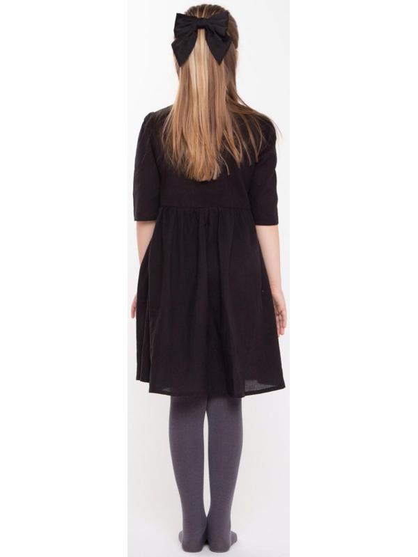 Колготки детские, цвет серый, рост 122-128 см