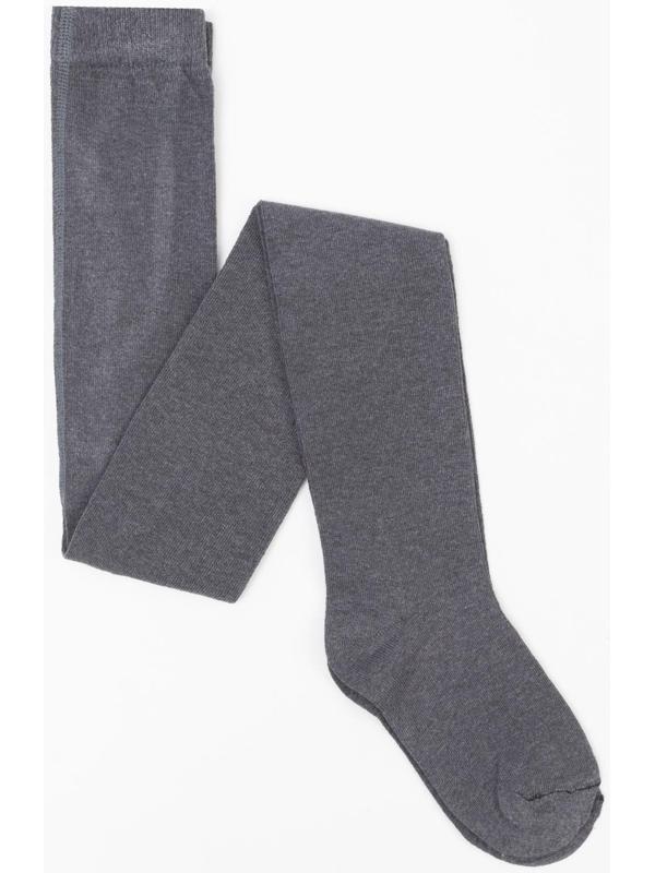 Колготки детские, цвет серый, рост 122-128 см