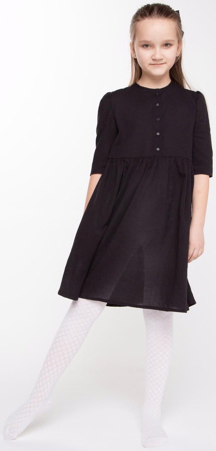 Колготки детские, цвет белый, рост 122-128 см