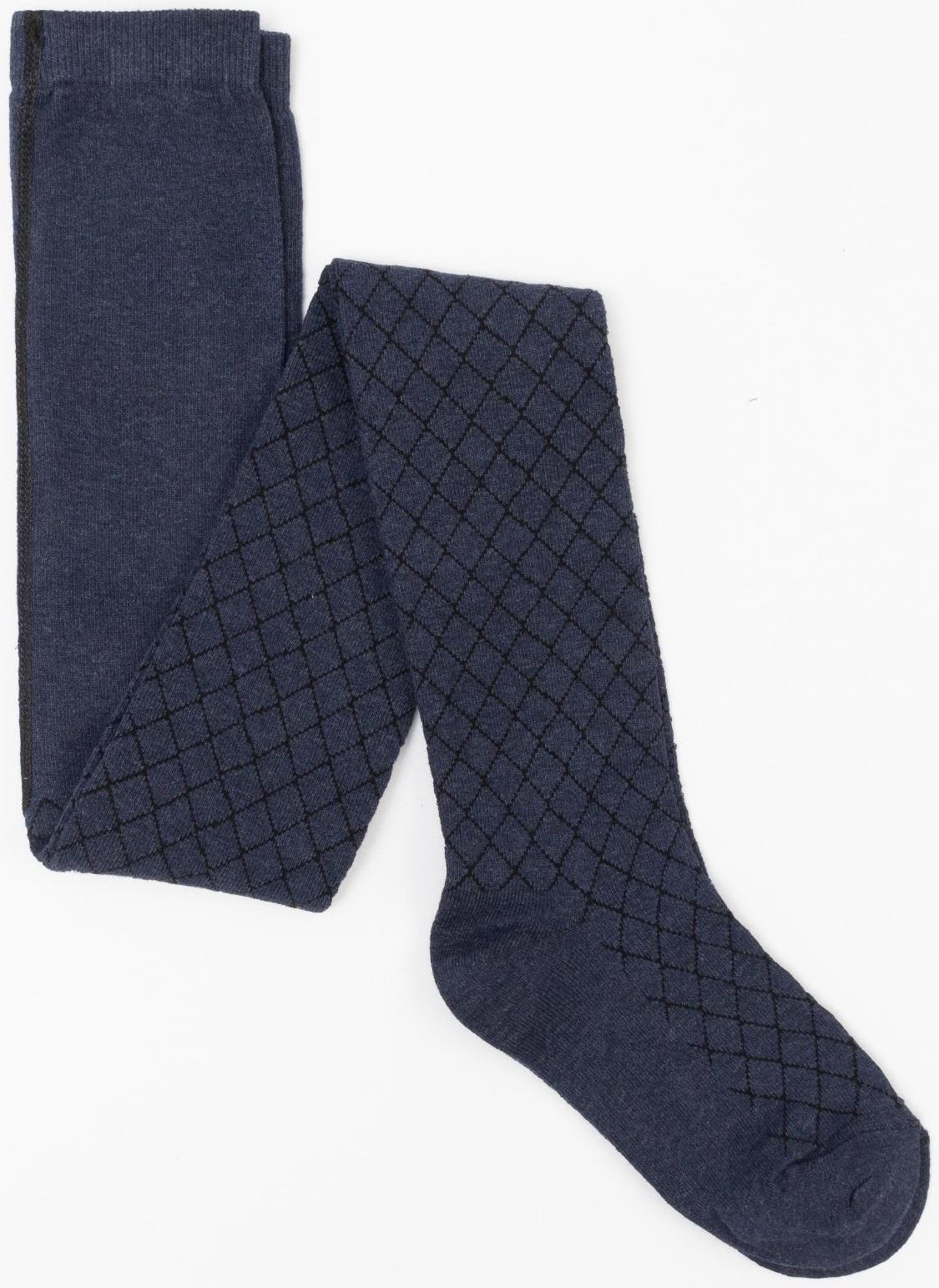 Колготки детские, цвет джинс, рост 128-134 см