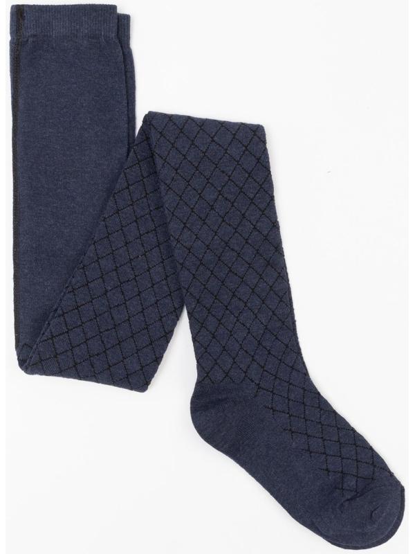 Колготки детские, цвет джинс, рост 134-140 см