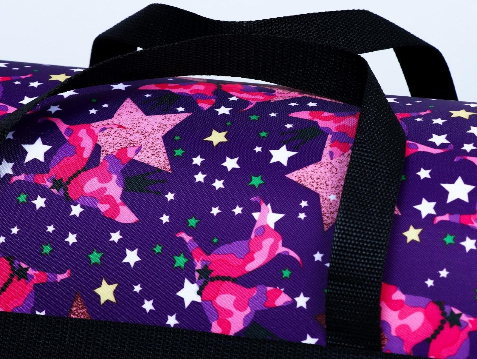 Сумка-переноска с принтом, 40 х 25 х 26, микс цветов