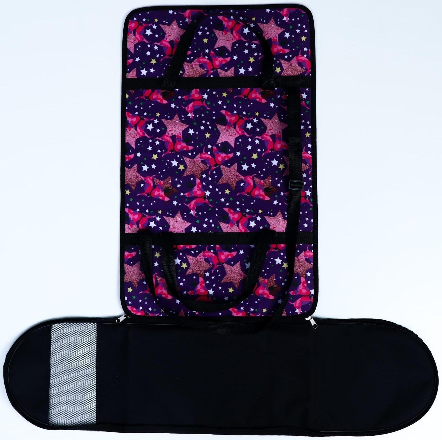 Сумка-переноска с принтом, 40 х 25 х 26, микс цветов