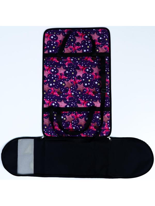 Сумка-переноска с принтом, 40 х 25 х 26, микс цветов