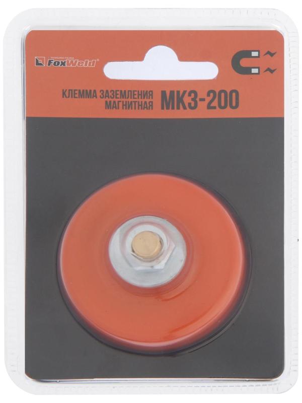 Клемма заземления магнитная FoxWeld МКЗ-200, до 200 А