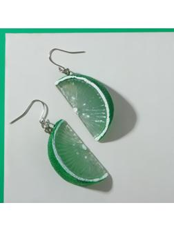 Серьги пластик 