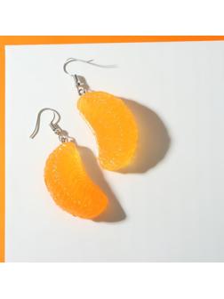 Серьги пластик 