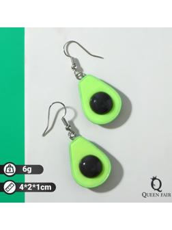 Серьги пластик 