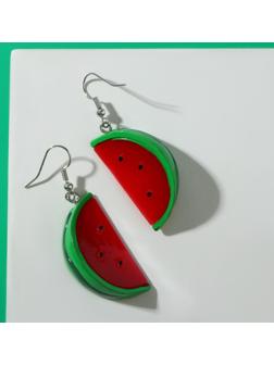 Серьги пластик 