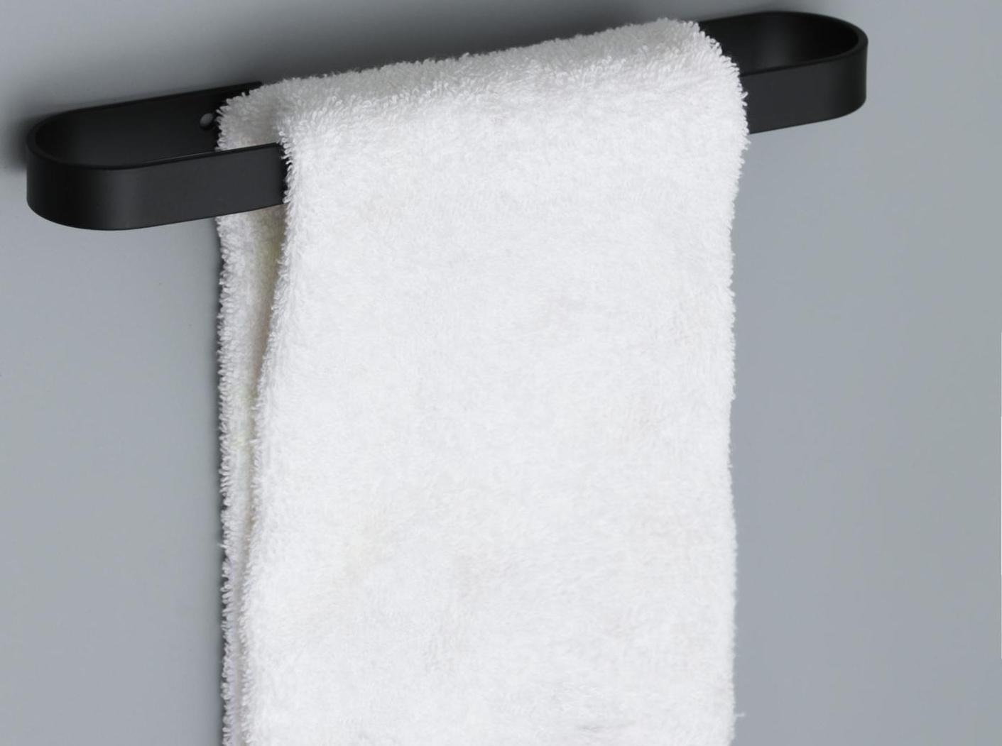 Держатель для полотенец, 23×5,5 см, цвет чёрный
