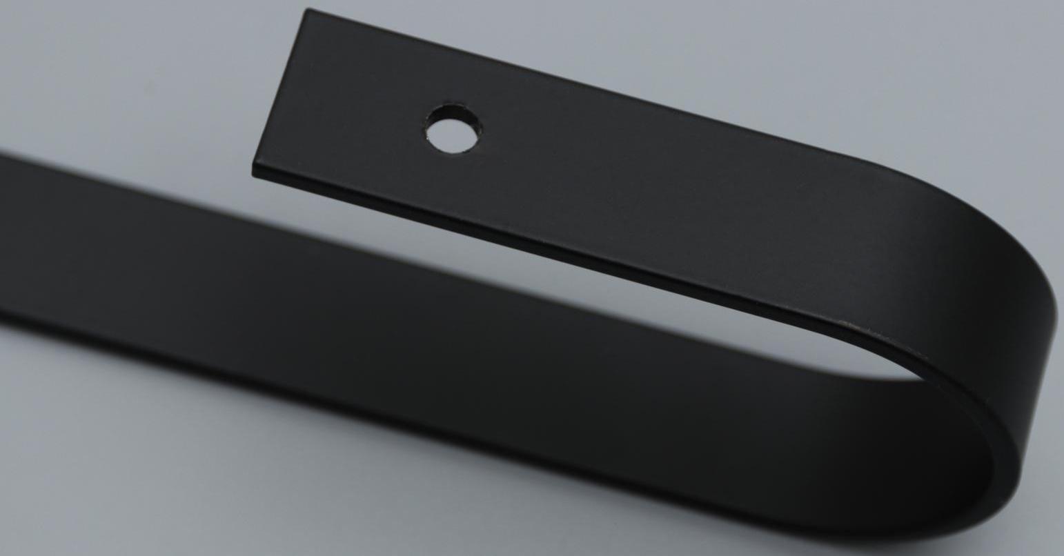 Держатель для полотенец, 23×5,5 см, цвет чёрный