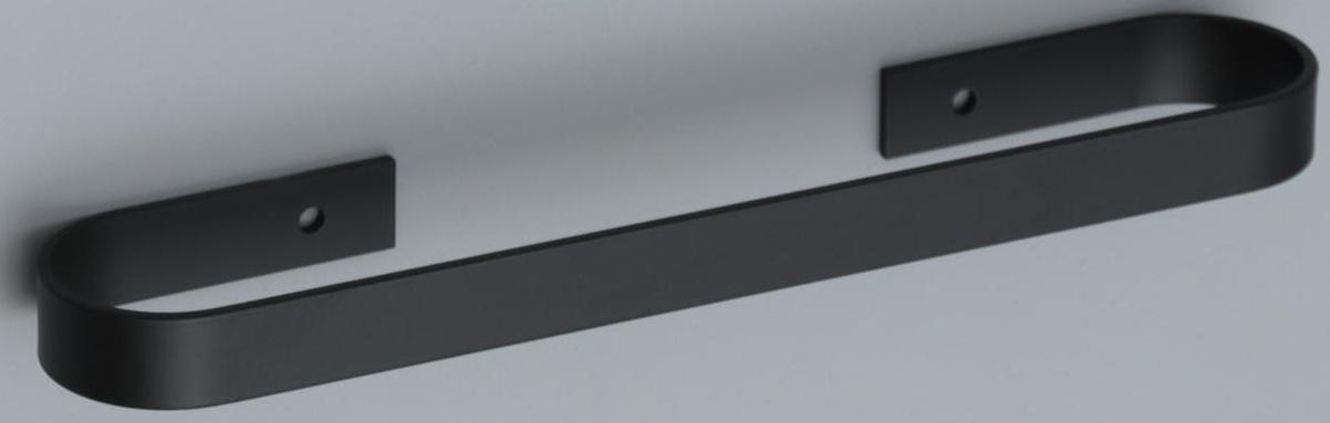 Держатель для полотенец, 23×5,5 см, цвет чёрный