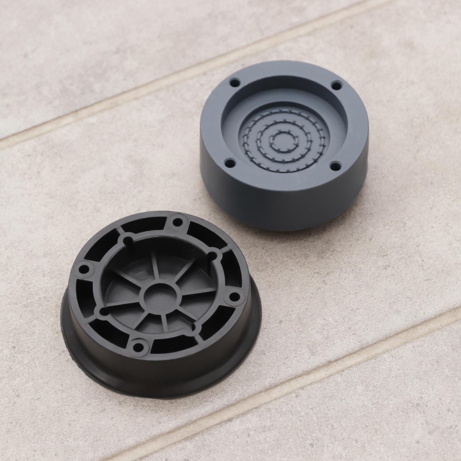 Подставки антивибрационные, 4 шт, 7,4×4,6 см, d=4,7 см