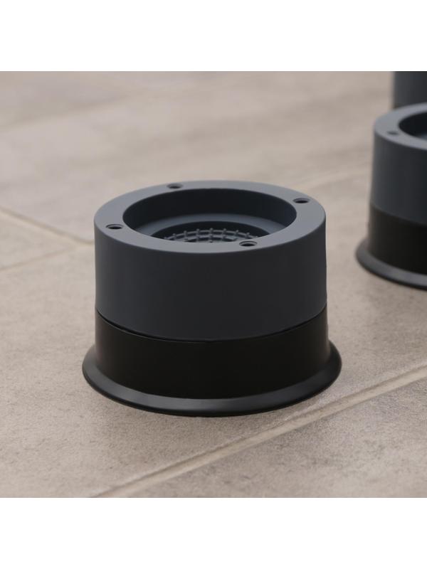 Подставки антивибрационные, 4 шт, 7,4×4,6 см, d=4,7 см