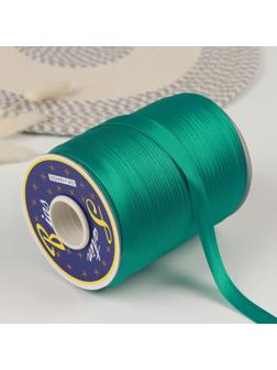 Косая бейка, 15 мм × 132 м, цвет изумрудный F256