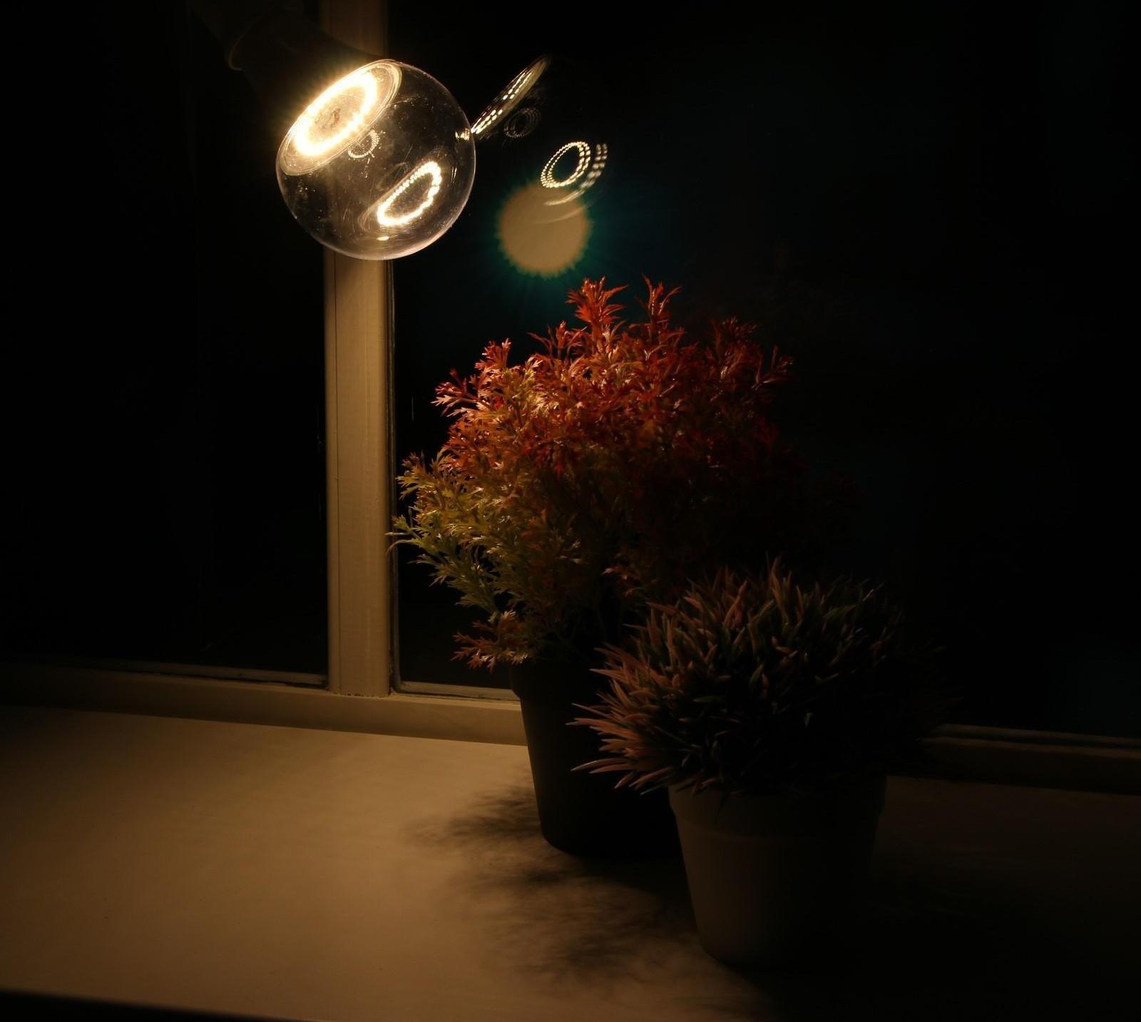 Фитолампа светодиодная Luazon, А60, E27, 15 Вт, IP44, 220 В, 270°, полноспектральная