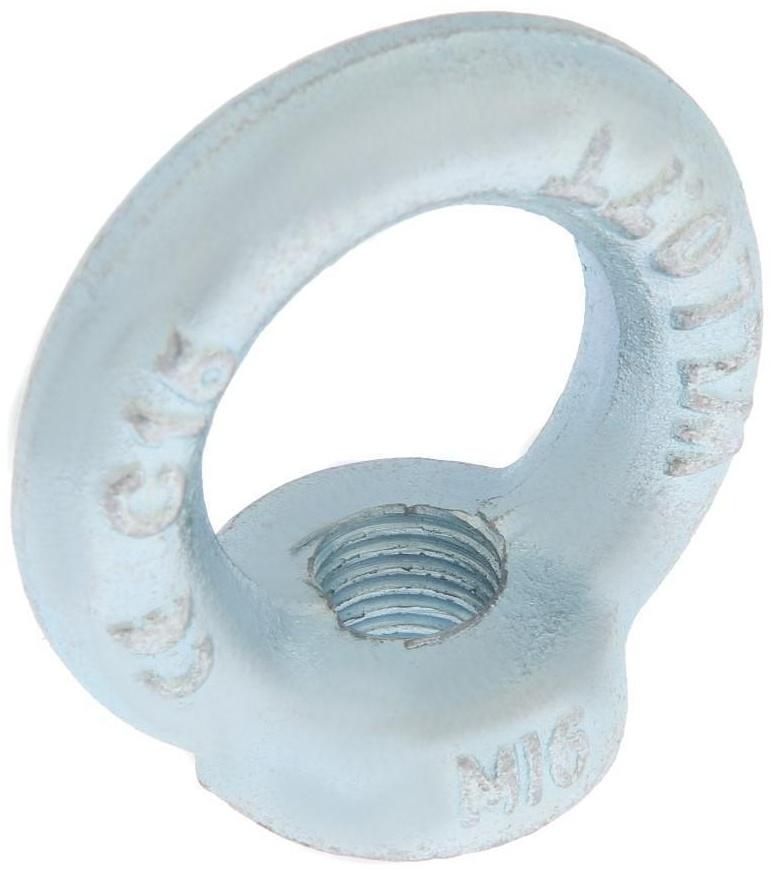 Рым-гайка ТУНДРА krep, DIN582, М16, оцинкованная, 1 шт.