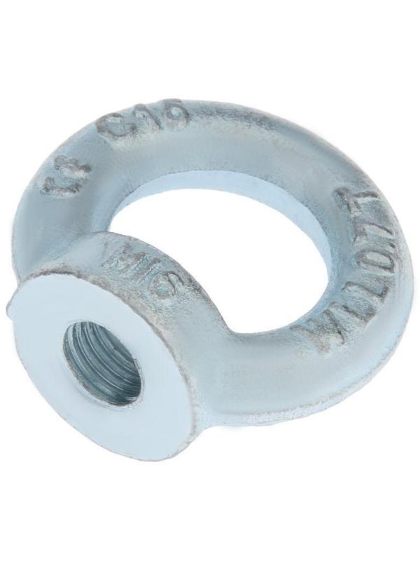 Рым-гайка ТУНДРА krep, DIN582, М16, оцинкованная, 1 шт.