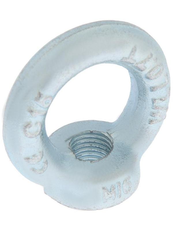 Рым-гайка ТУНДРА krep, DIN582, М16, оцинкованная, 1 шт.