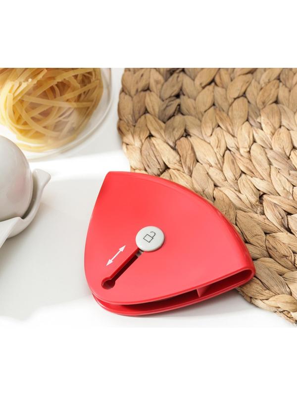 Нож для пиццы и теста «Шустрик», d=11 см, цвет МИКС