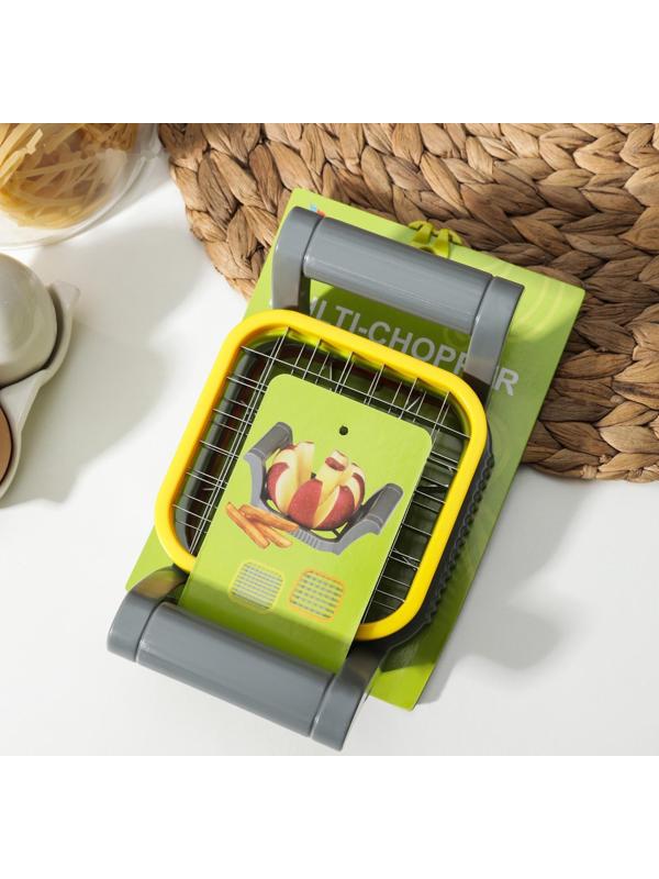 Набор овощерезок «Краски», 3 в 1, 17×11×6 см, цвет МИКС