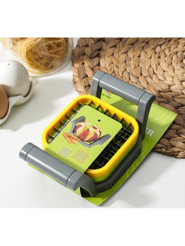 Набор овощерезок «Краски», 3 в 1, 17×11×6 см, цвет МИКС