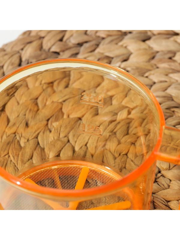 Просеиватель для муки Доляна, 250 мл, цвет МИКС