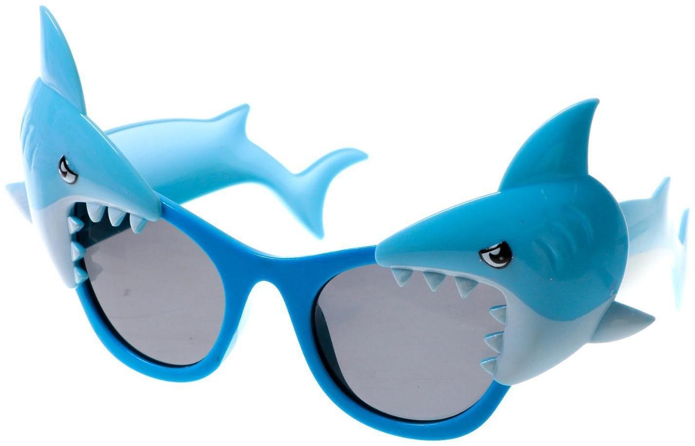 Карнавальные очки «Акула»