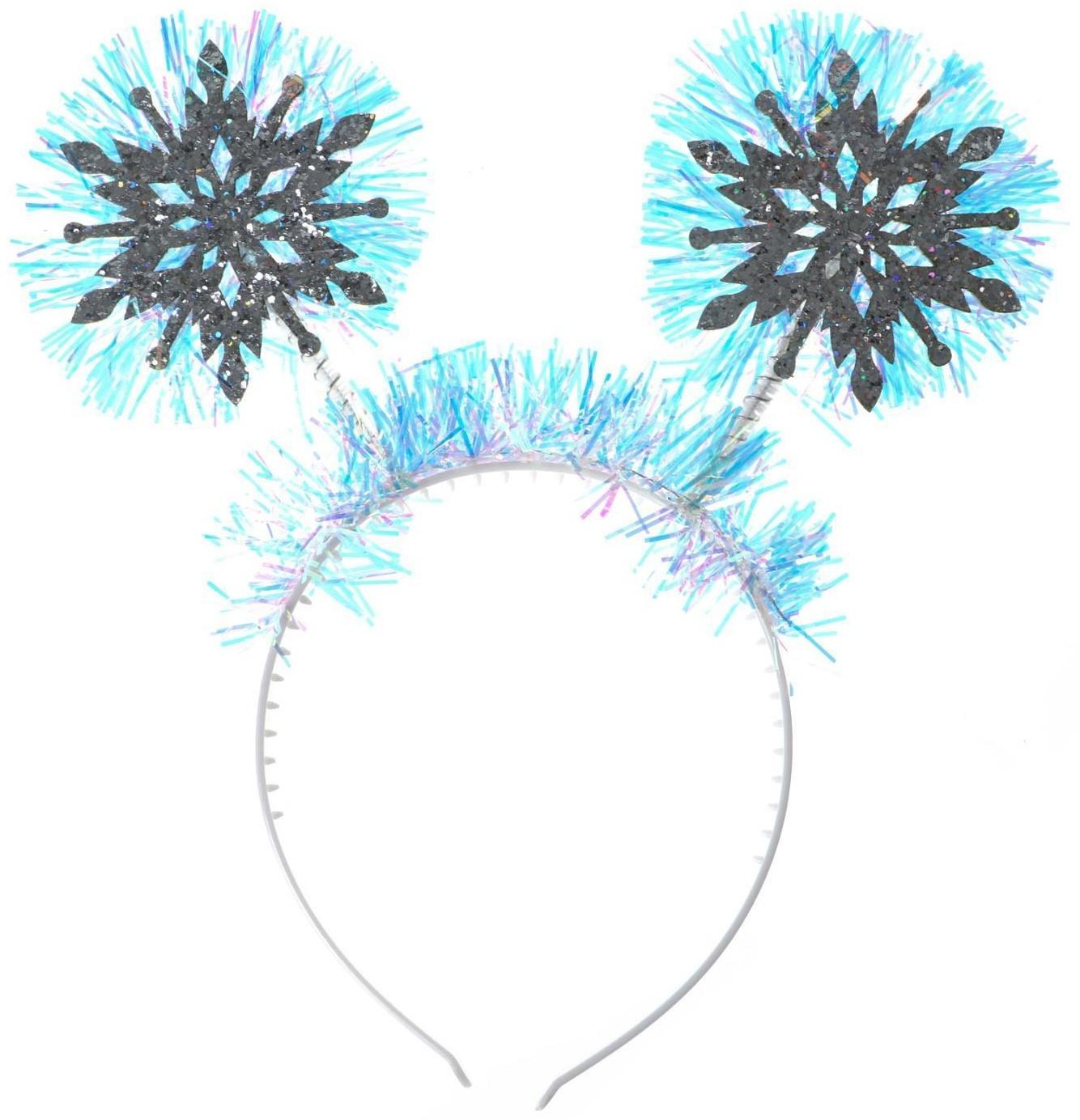 Карнавальный ободок «Снежинка»