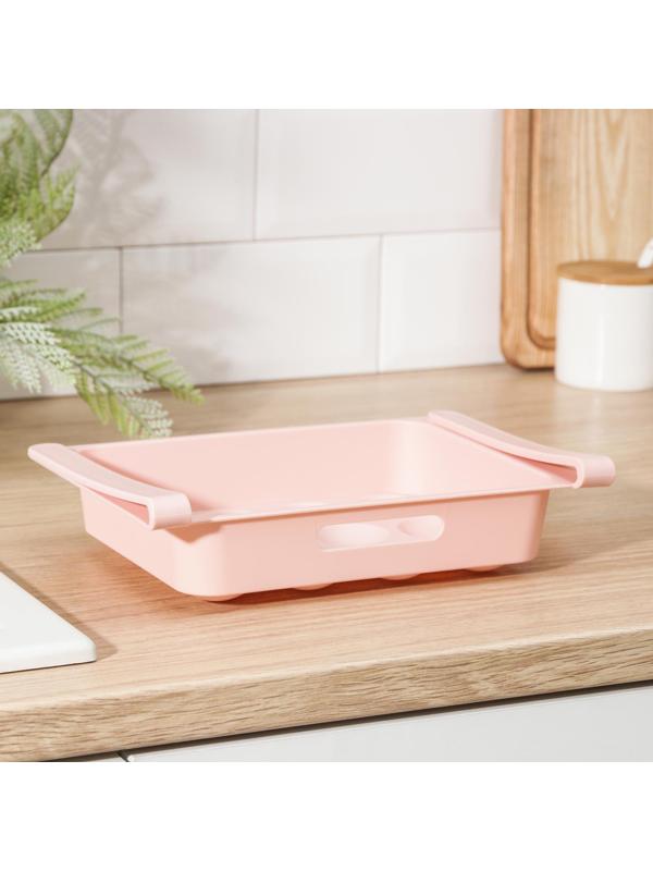 Полка для яиц в холодильник, подвесная, 12 ячеек, 26×17×5 см, цвет МИКС