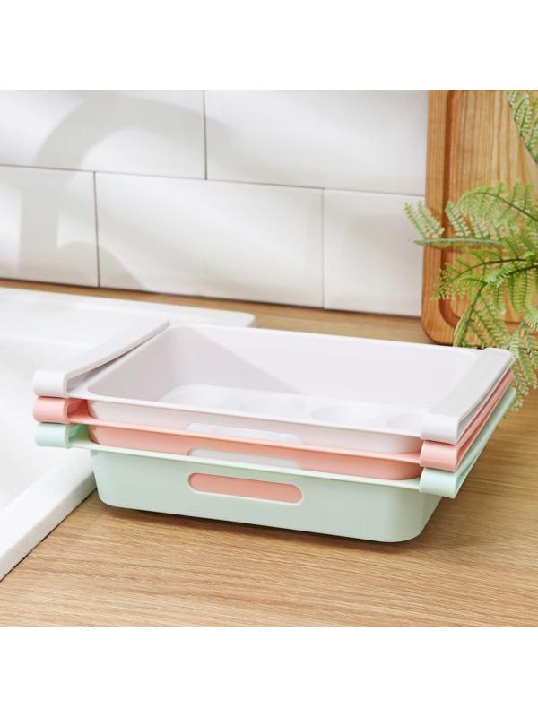 Полка для яиц в холодильник, подвесная, 12 ячеек, 26×17×5 см, цвет МИКС