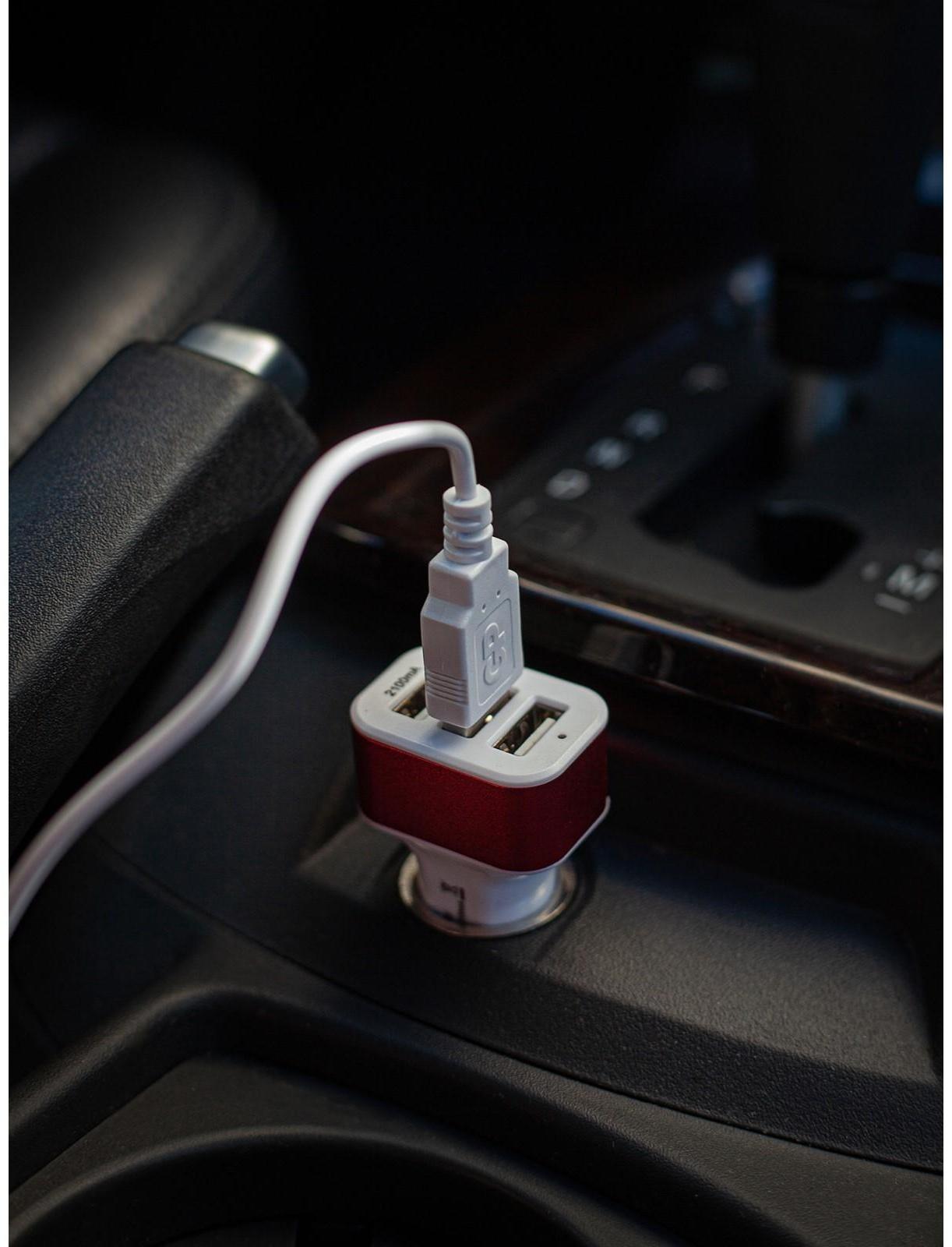 Разветвитель прикуривателя Autovirazh 3 USB, 12/24V, AV-4029