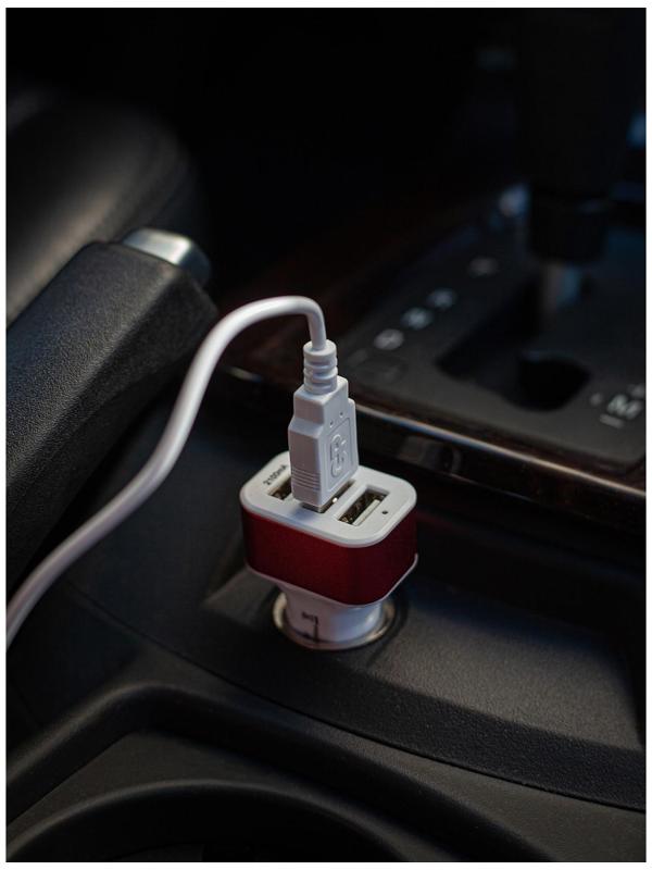 Разветвитель прикуривателя Autovirazh 3 USB, 12/24V, AV-4029