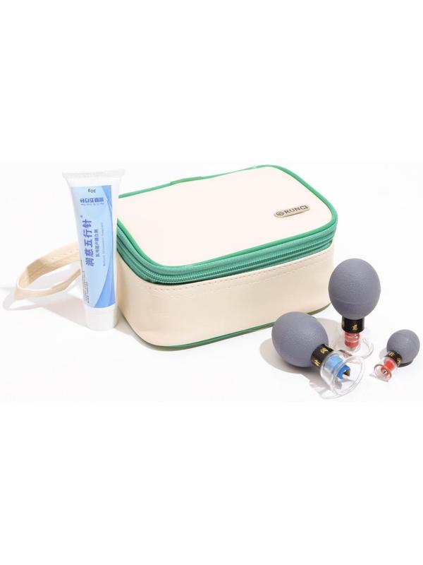 Магнитные банки акупункционного действия, для вакуумного массажа, набор 12 шт.