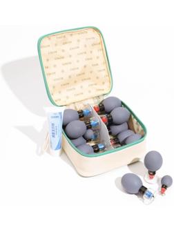 Магнитные банки акупункционного действия, для вакуумного массажа, набор 18 шт.