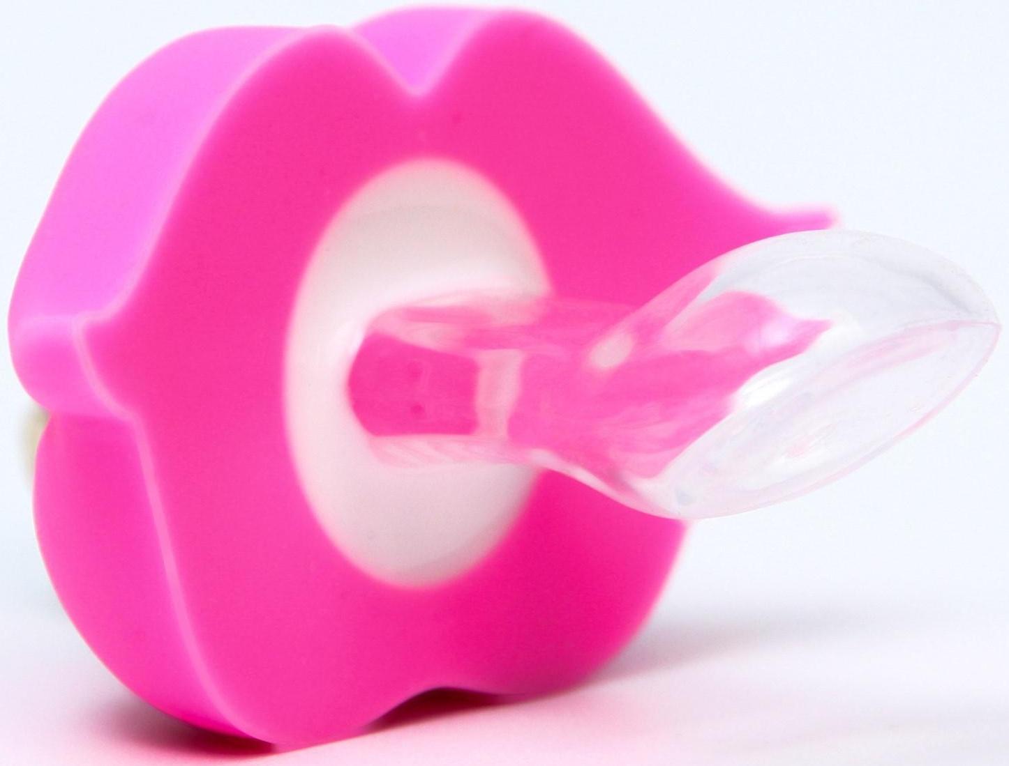 Пустышка силиконовая ортодонтическая «Кошечка Софи»,от 0 мес., с колпачком