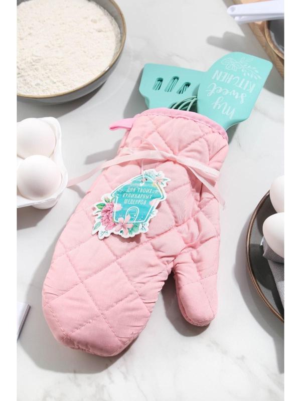 Набор в рукавице 5 шт  33 см х 15 см х 5 см  «Мята»