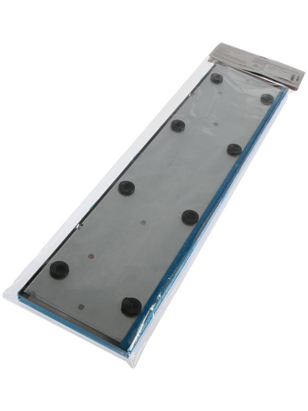 Рамка под номерной знак Airline, антивандальная, металл, хром