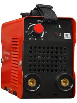 Сварочный аппарат KVAZARRUS 190 mini, 230 В, 6.6 кВт, 20-190 А, электроды d=1.6-4 мм